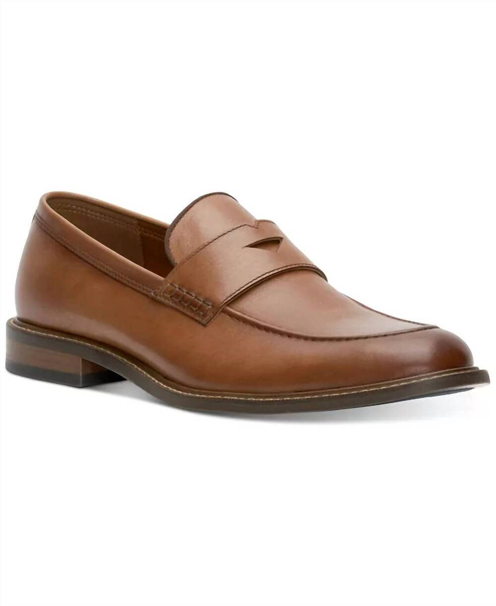 NEW VINCE CAMUTO men's lachlan loafer in cognac